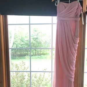 David’s Bridal Ballet long size 2 bridesmaids